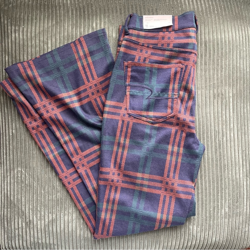 NWT American Eagle Super stretchy plaid pant